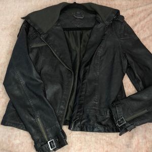 NWOT Jou Jou Leather Jacket